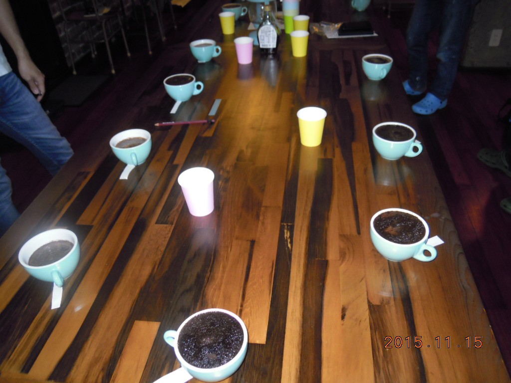 コーヒーカッピング